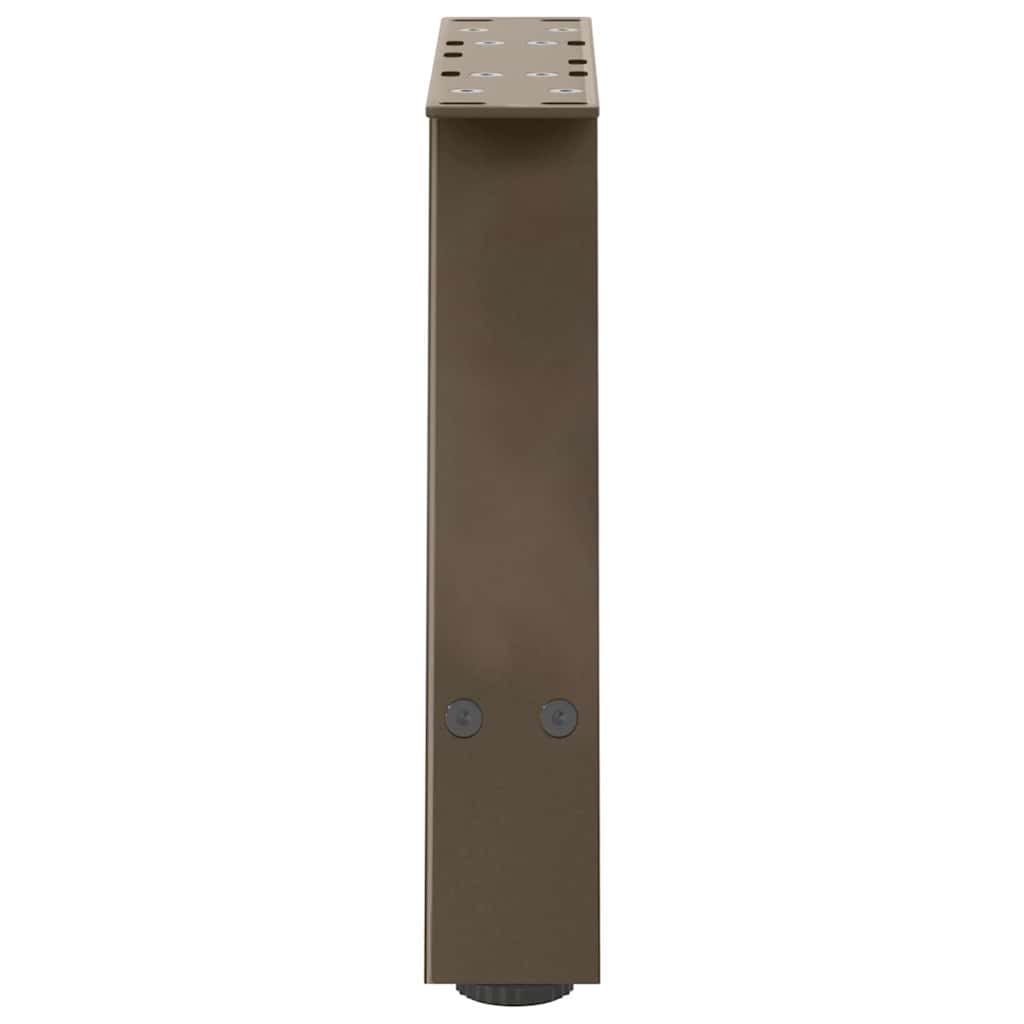 vidaXL Coffee Table Legs A-Shaped 2 pcs 30x(30-31) cm Steel 6