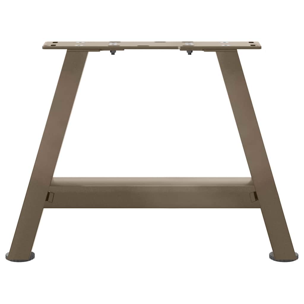 vidaXL Coffee Table Legs A-Shaped 2 pcs 40x(30-31) cm Steel 5