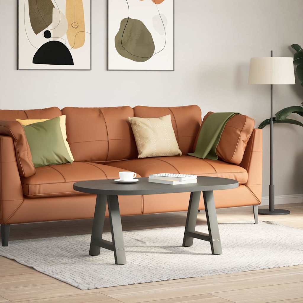 vidaXL Coffee Table Legs A-Shaped 2 pcs Steel Anthracite