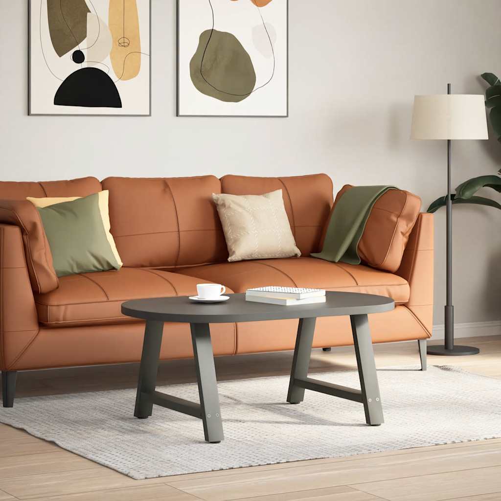 vidaXL Coffee Table Legs A-Shaped 2 pcs Steel Anthracite