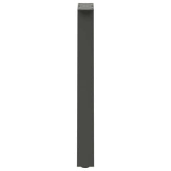 vidaXL Dining Table Legs A-Shaped 2 pcs Anthracite 60x(72-73) cm Steel 6