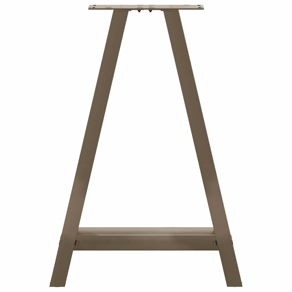 vidaXL Dining Table Legs A-Shaped 2 pcs 60x(72-73) cm Steel 5