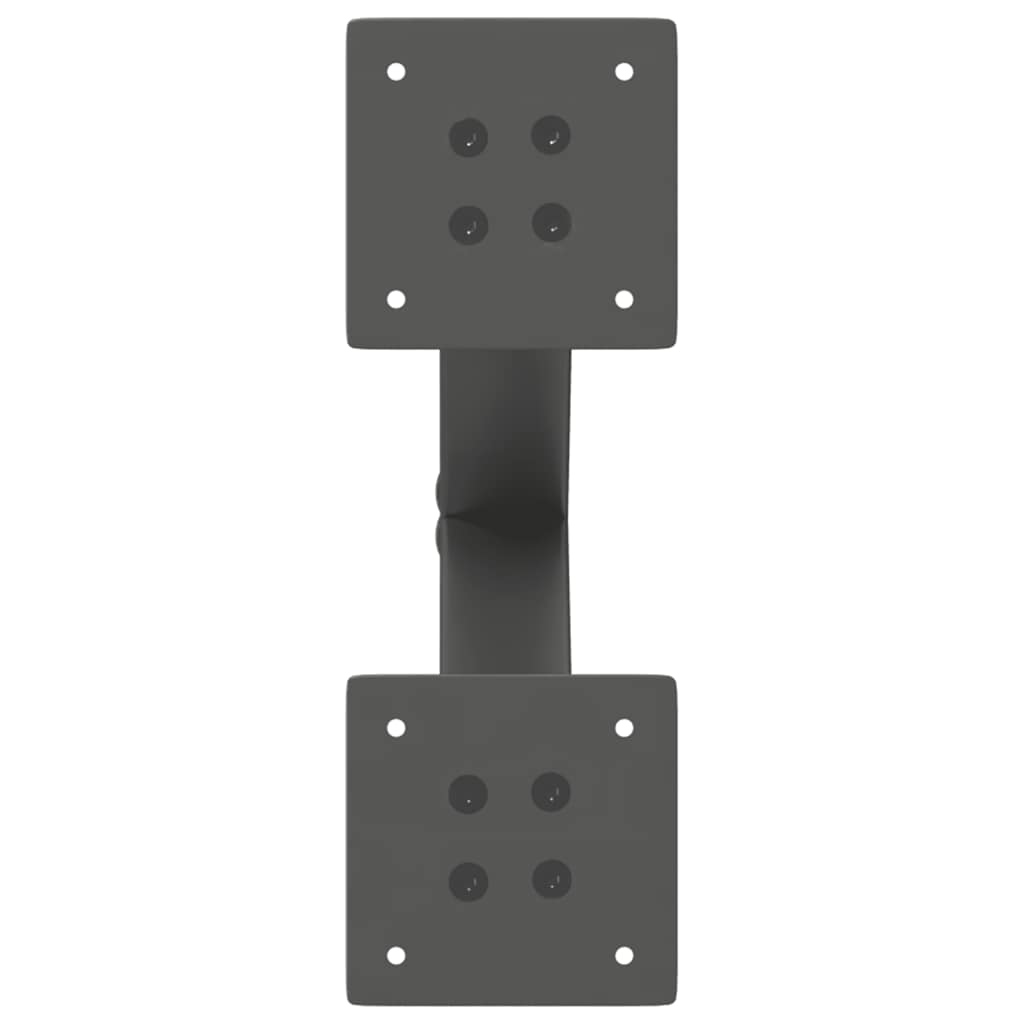 Coffee Table Legs X-Shaped 2 pcs Anthracite Steel, image 6