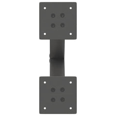 vidaXL Coffee Table Legs X-Shaped 2 pcs Anthracite 37x(30-31) cm Steel 6