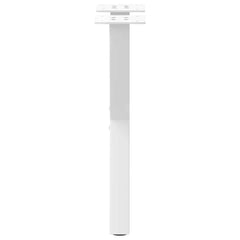 vidaXL Coffee Table Legs X-Shaped 2 pcs White 28x(42-43) cm Steel 6