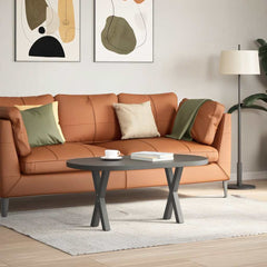 vidaXL Coffee Table Legs X-Shaped 2 pcs Anthracite 28x(42-43) cm Steel 2