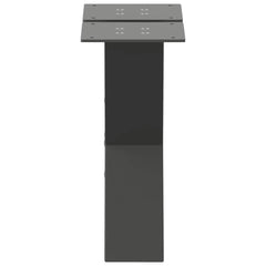 vidaXL Coffee Table Legs X-Shaped 2 pcs Anthracite 40x(30-31) cm Steel 6