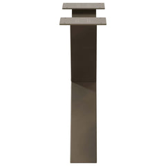 vidaXL Coffee Table Legs X-Shaped 2 pcs Natural Steel 50x(42-43) cm Steel 6