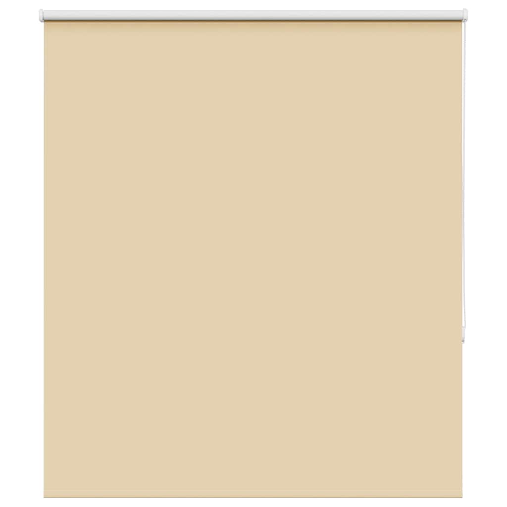 vidaXL Roller Blind Blackout Beige 125x175 cm Fabric Width 121.6 cm Polyester 1