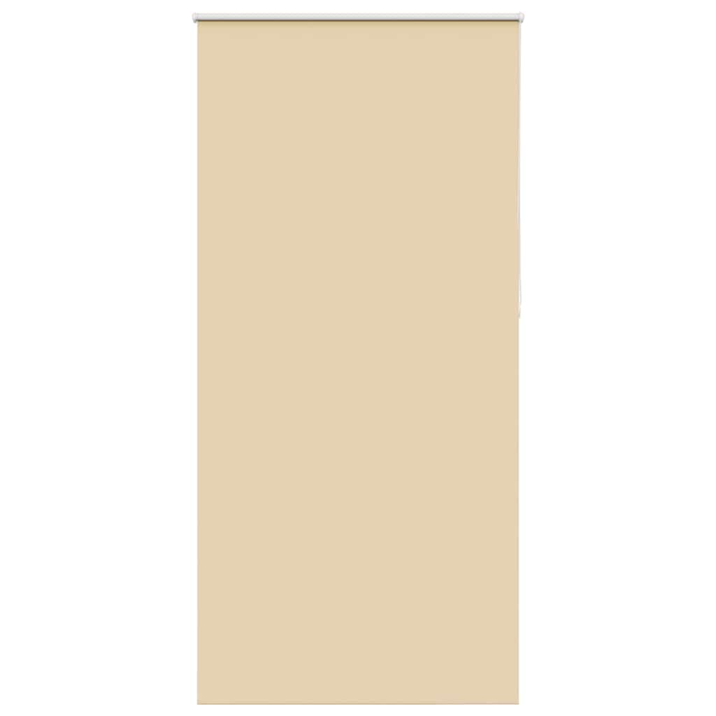 vidaXL Roller Blind Blackout Beige 115x230 cm Fabric Width 110.7 cm Polyester 2