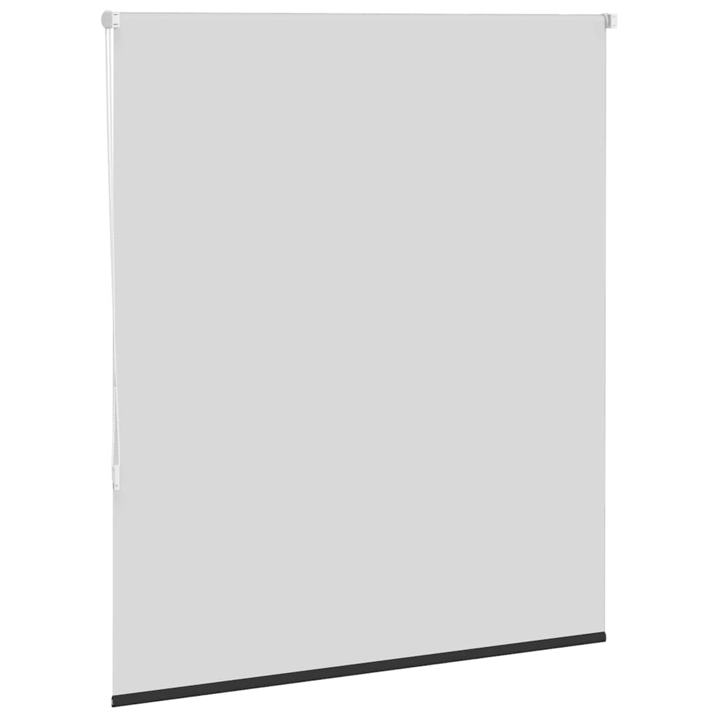 Roller Blind Blackout 105x175 cm Fabric Width 100.7 cm Black 140 cm