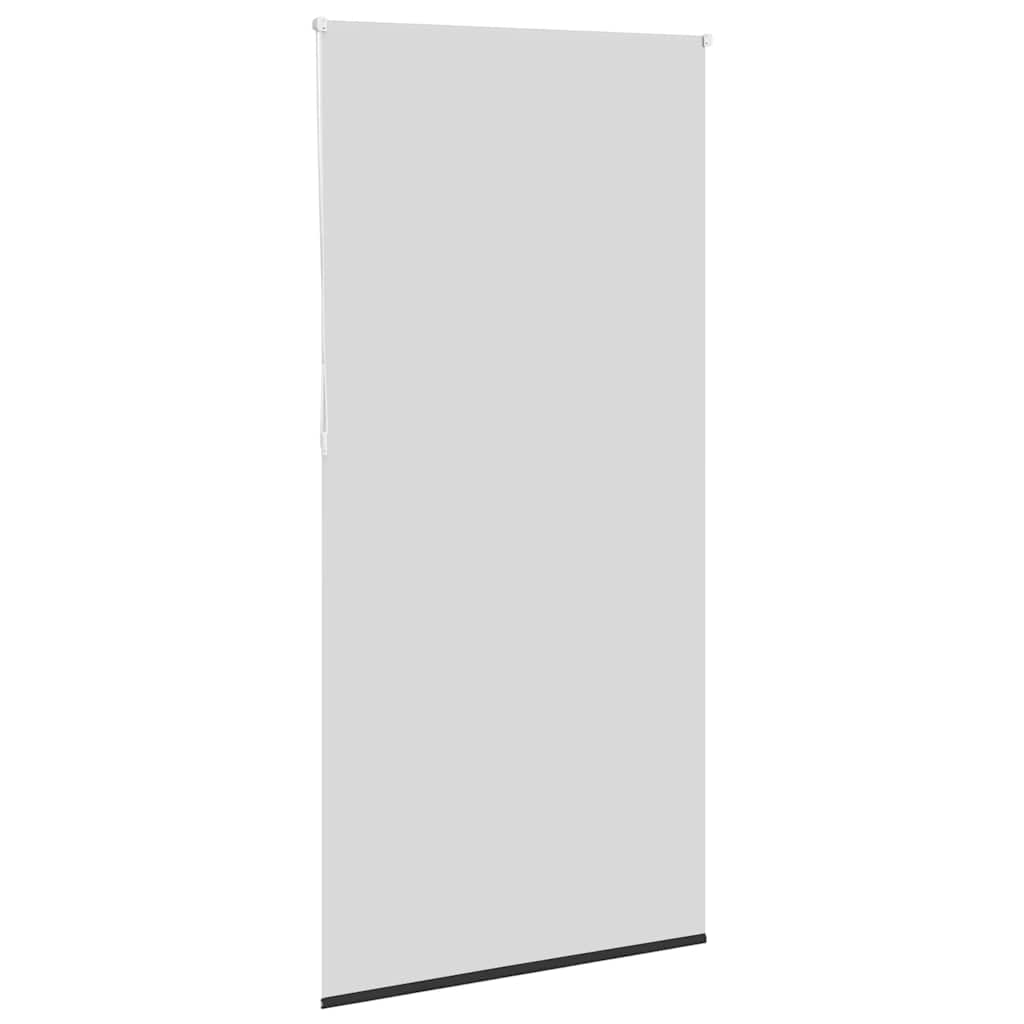 vidaXL Roller Blind Blackout Black 100x230 cm Fabric Width 95.7 cm Polyester 4