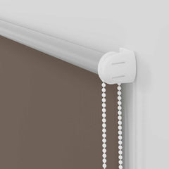 vidaXL Roller Blind Blackout Coffee 110x130 cm Fabric Width 105.7 cm 6