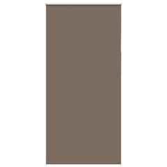 vidaXL Roller Blind Blackout Coffee 110x210 cm Fabric Width 105.7 cm Polyester 2