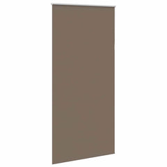 vidaXL Roller Blind Blackout Coffee 110x210 cm Fabric Width 105.7 cm Polyester 3