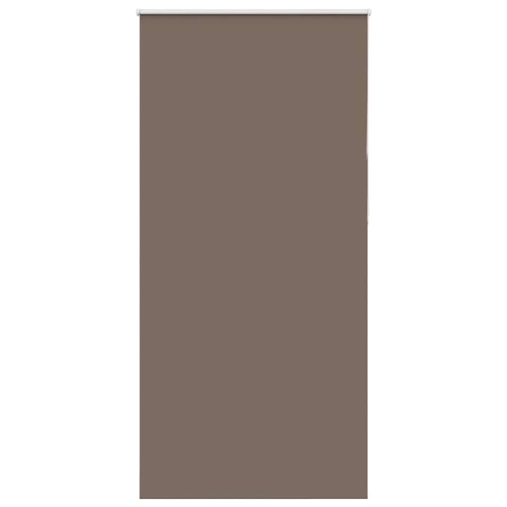 vidaXL Roller Blind Blackout Coffee 115x210 cm Fabric Width 110.7 cm Polyester 2