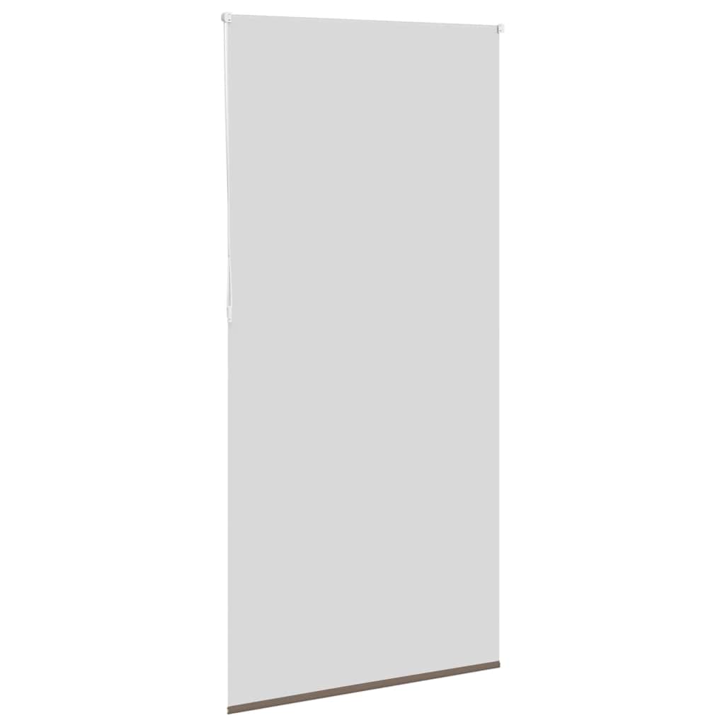 vidaXL Roller Blind Blackout Coffee 115x210 cm Fabric Width 110.7 cm Polyester 4
