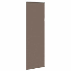 vidaXL Roller Blind Blackout Coffee 80x230 cm Fabric Width 75.7 cm Polyester 3