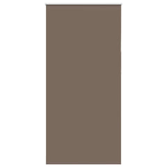 vidaXL Roller Blind Blackout Coffee 100x230 cm Fabric Width 95.7 cm 2
