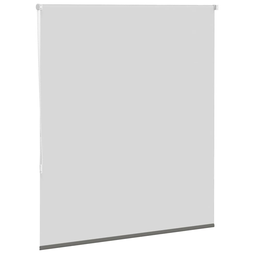 vidaXL Roller Blind Blackout Grey 140x130 cm Fabric Width 136.6 cm Polyester 4
