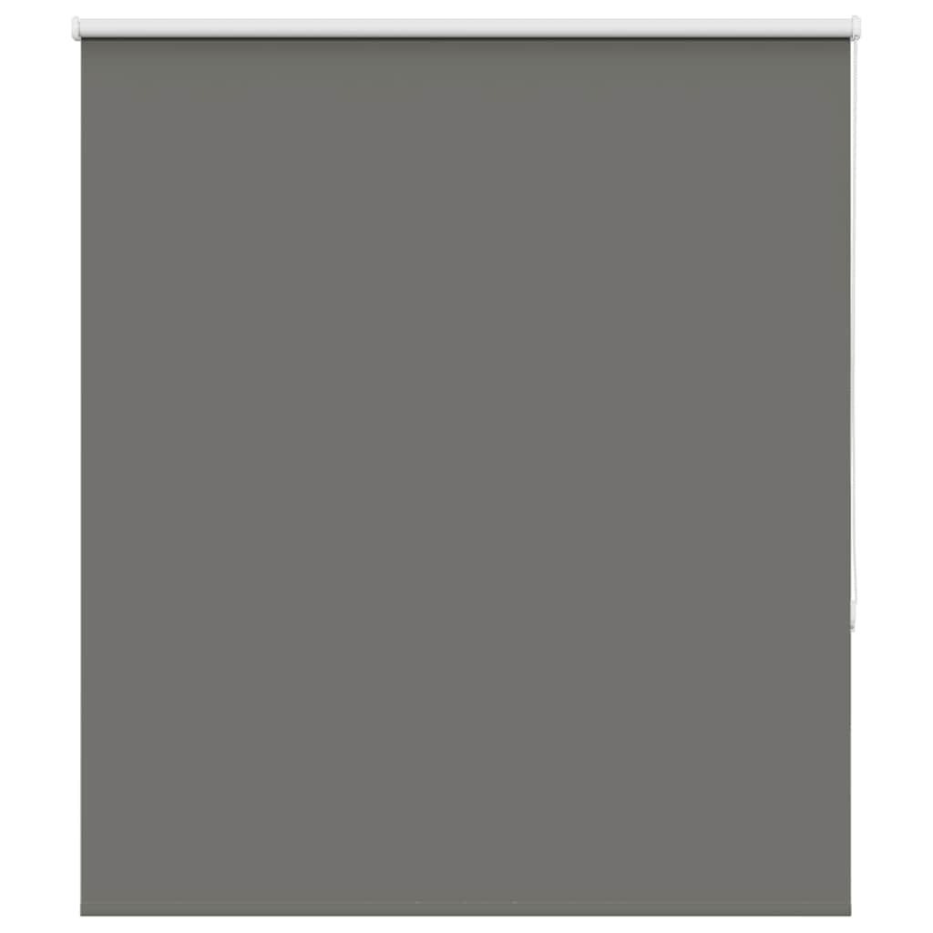 vidaXL Roller Blind Blackout Grey 135x150 cm Fabric Width 131.6 cm Polyester 2