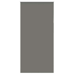 vidaXL Roller Blind Blackout Grey 90x210 cm Fabric Width 85.7 cm Polyester 1
