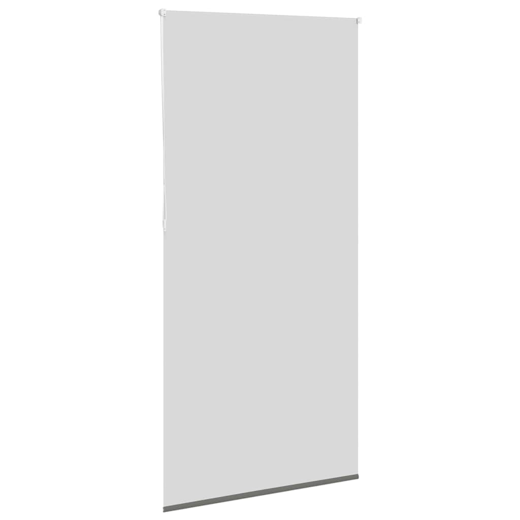 vidaXL Roller Blind Blackout Grey 115x210 cm Fabric Width 110.7 cm 4