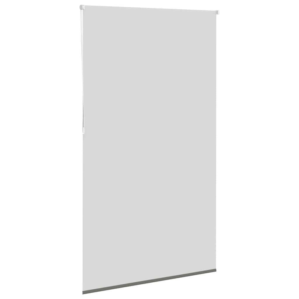 vidaXL Roller Blind Blackout Grey 120x210 cm Fabric Width 116.6 cm Polyester 4