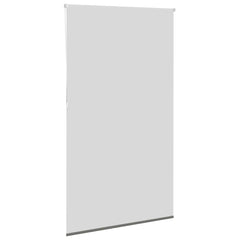 vidaXL Roller Blind Blackout Grey 120x210 cm Fabric Width 116.6 cm Polyester 4