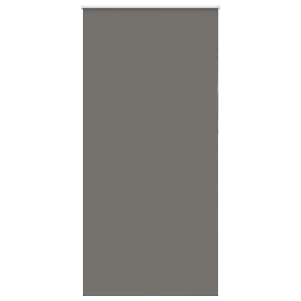 vidaXL Roller Blind Blackout Grey 100x230 cm Fabric Width 95.7 cm Polyester 2
