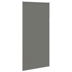 vidaXL Roller Blind Blackout Grey 110x230 cm Fabric Width 105.7 cm Polyester 3