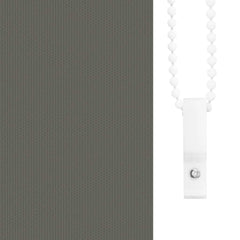 vidaXL Roller Blind Blackout Grey 120x230 cm Fabric Width 116.6 cm 5