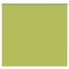 vidaXL Roller Blind Blackout Leaves Green 145x130 cm Fabric Width 141.6 cm Polyester 1