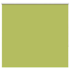 vidaXL Roller Blind Blackout Leaves Green 150x130 cm Fabric Width 146.6 cm Polyester 1