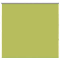vidaXL Roller Blind Blackout Leaves Green 145x150 cm Fabric Width 141.6 cm Polyester 1