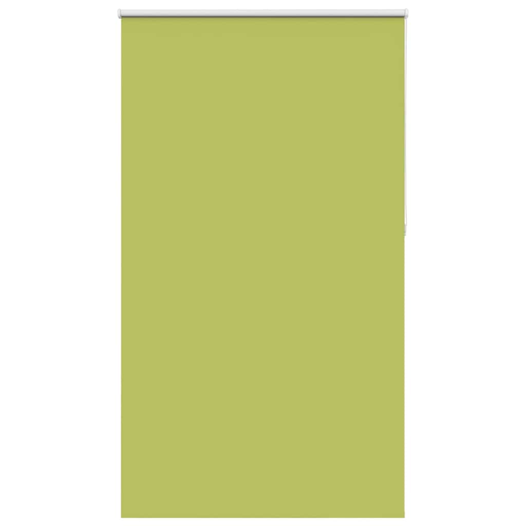 vidaXL Roller Blind Blackout Leaves Green 135x230 cm Fabric Width 131.6 cm Polyester 1