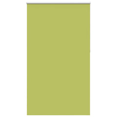 vidaXL Roller Blind Blackout Leaves Green 135x230 cm Fabric Width 131.6 cm Polyester 1