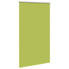 vidaXL Roller Blind Blackout Leaves Green 135x230 cm Fabric Width 131.6 cm Polyester 3