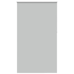 vidaXL Roller Blind Blackout Light Grey 120x210 cm Fabric Width 116.6 cm Polyester 1