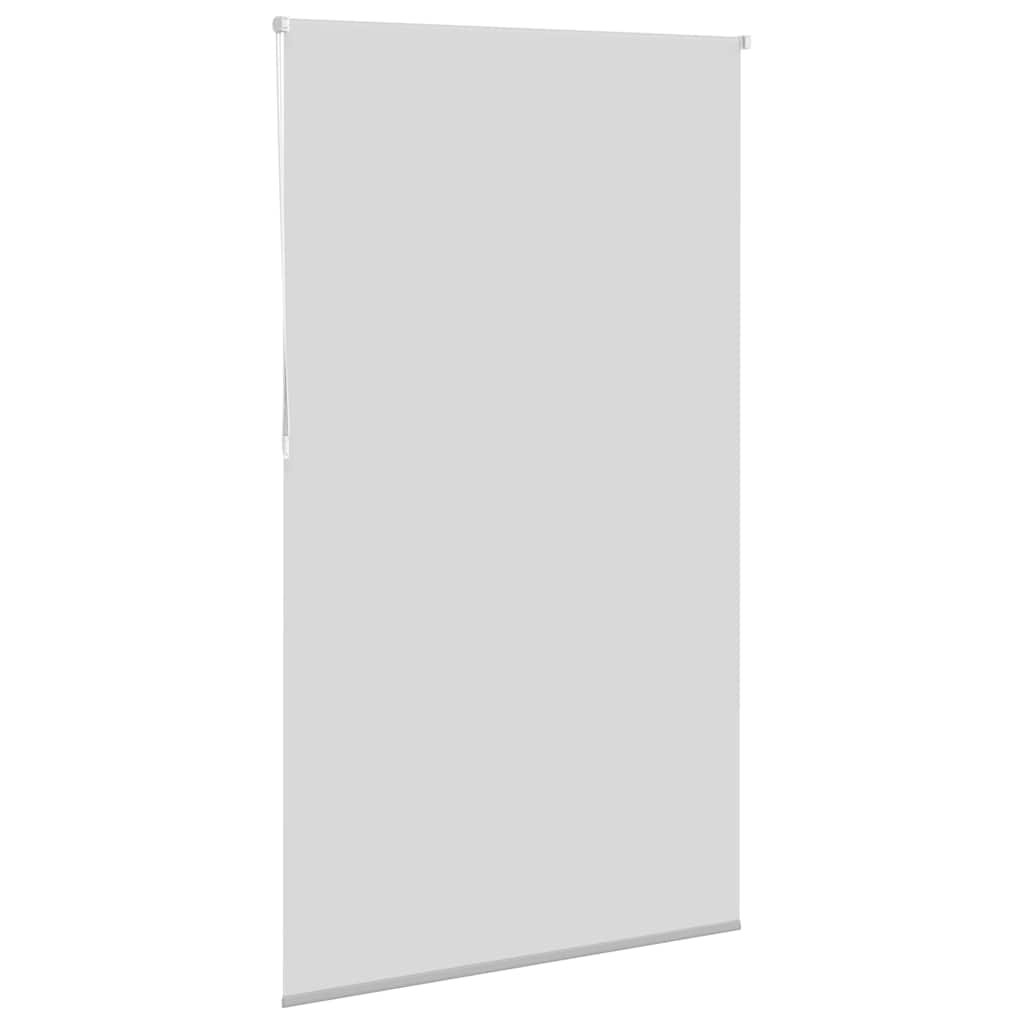 vidaXL Roller Blind Blackout Light Grey 135x210 cm Fabric Width 131.6 cm Polyester 4