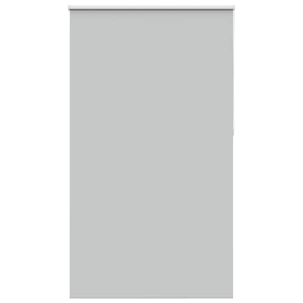 vidaXL Roller Blind Blackout Light Grey 120x230 cm Fabric Width 116.6 cm Polyester 1