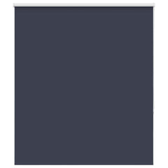 vidaXL Roller Blind Blackout Marine 120x175 cm Fabric Width 116.6 cm Polyester 1