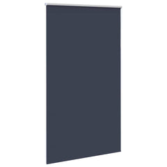 vidaXL Roller Blind Blackout Marine 120x210 cm Fabric Width 116.6 cm Polyester 3