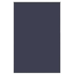 vidaXL Roller Blind Blackout Marine 155x230 cm Fabric Width 151.6 cm Polyester 1
