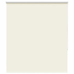 vidaXL Roller Blind Blackout Off White 125x150 cm Fabric Width 121.6 cm Polyester 1
