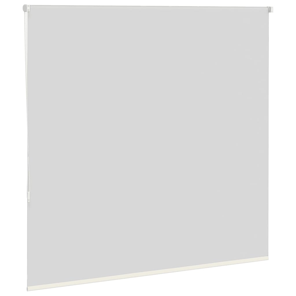 vidaXL Roller Blind Blackout Off White 145x150 cm Fabric Width 141.6 cm Polyester 4