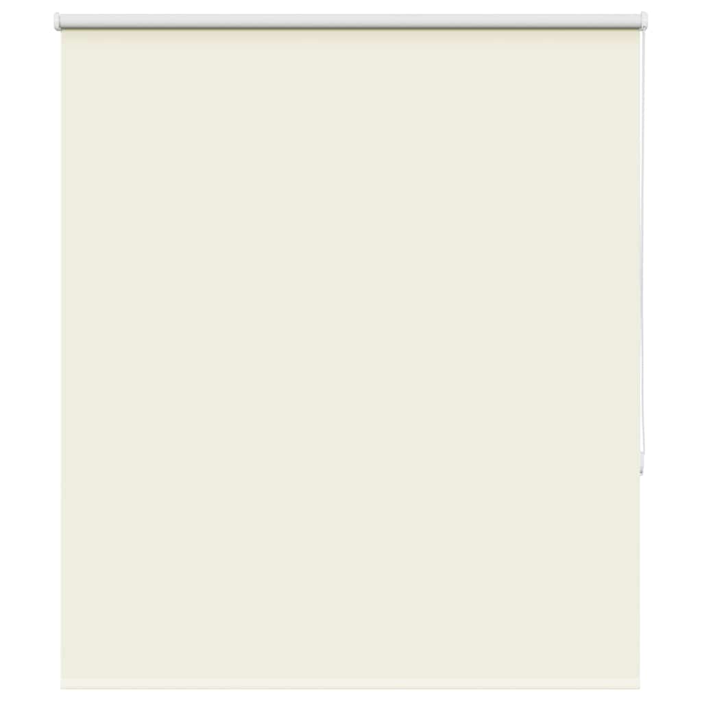 vidaXL Roller Blind Blackout Off White 120x175 cm Fabric Width 116.6 cm Polyester 1