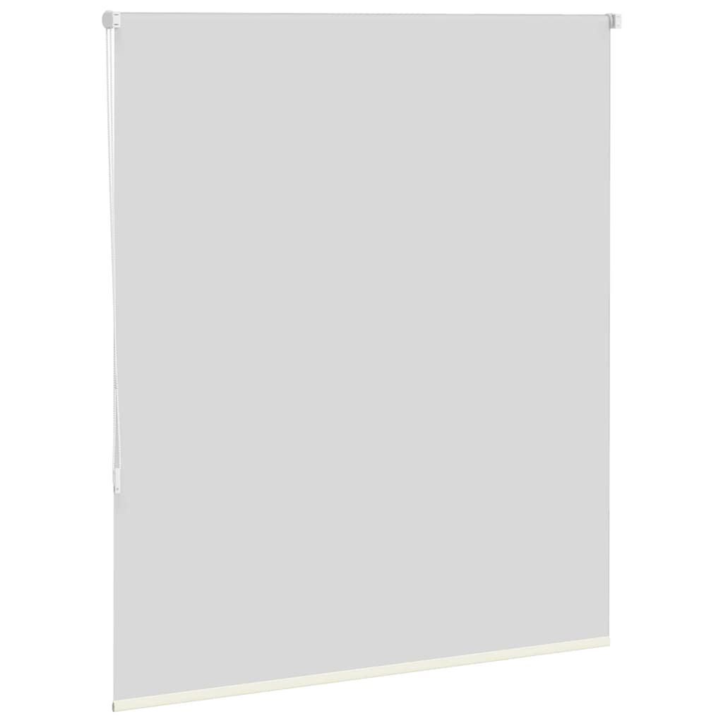 vidaXL Roller Blind Blackout Off White 120x175 cm Fabric Width 116.6 cm Polyester 4
