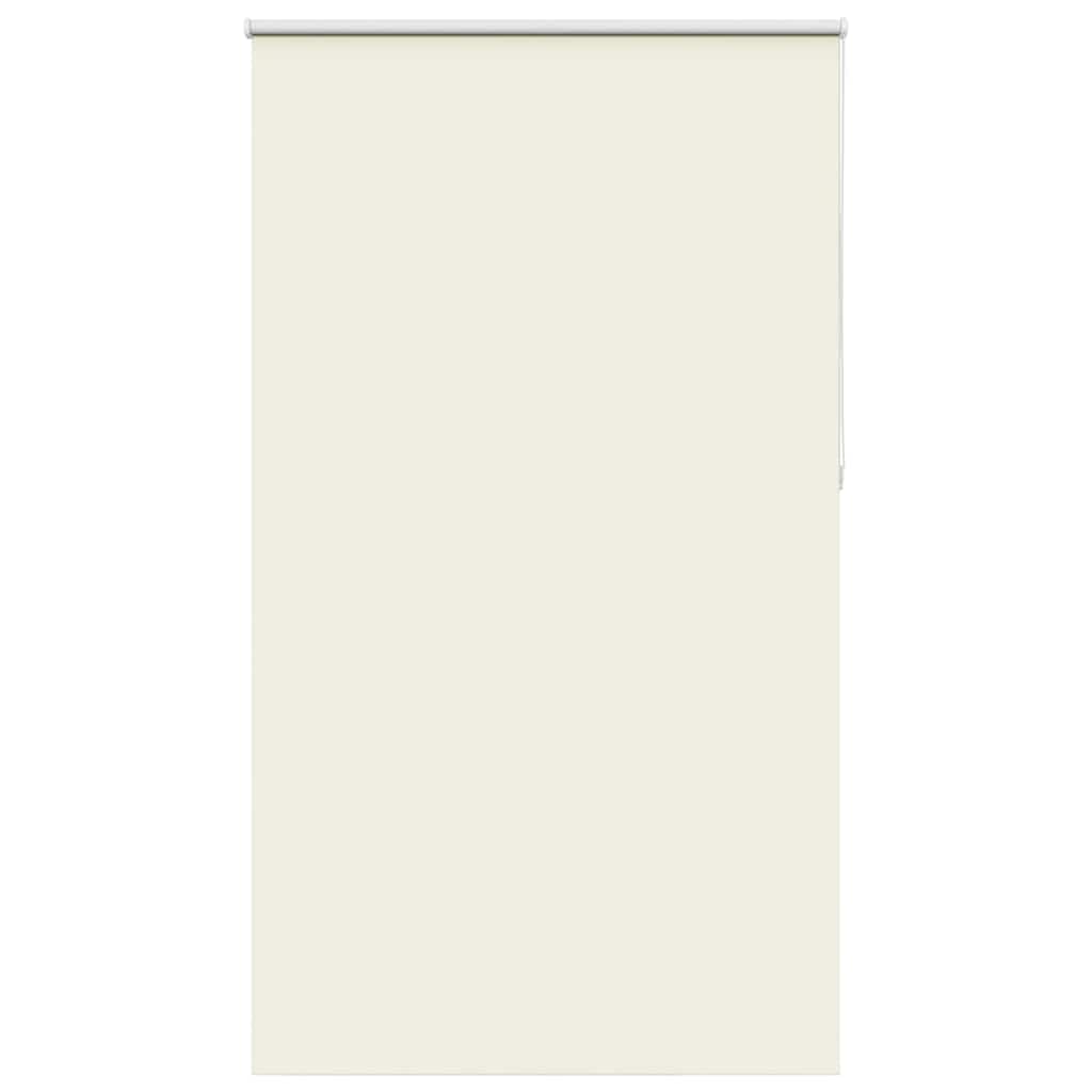 vidaXL Roller Blind Blackout Off White 120x210 cm Fabric Width 116.6 cm Polyester 1