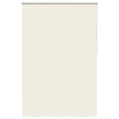 vidaXL Roller Blind Blackout Off White 160x210 cm Fabric Width 156.6 cm Polyester 1